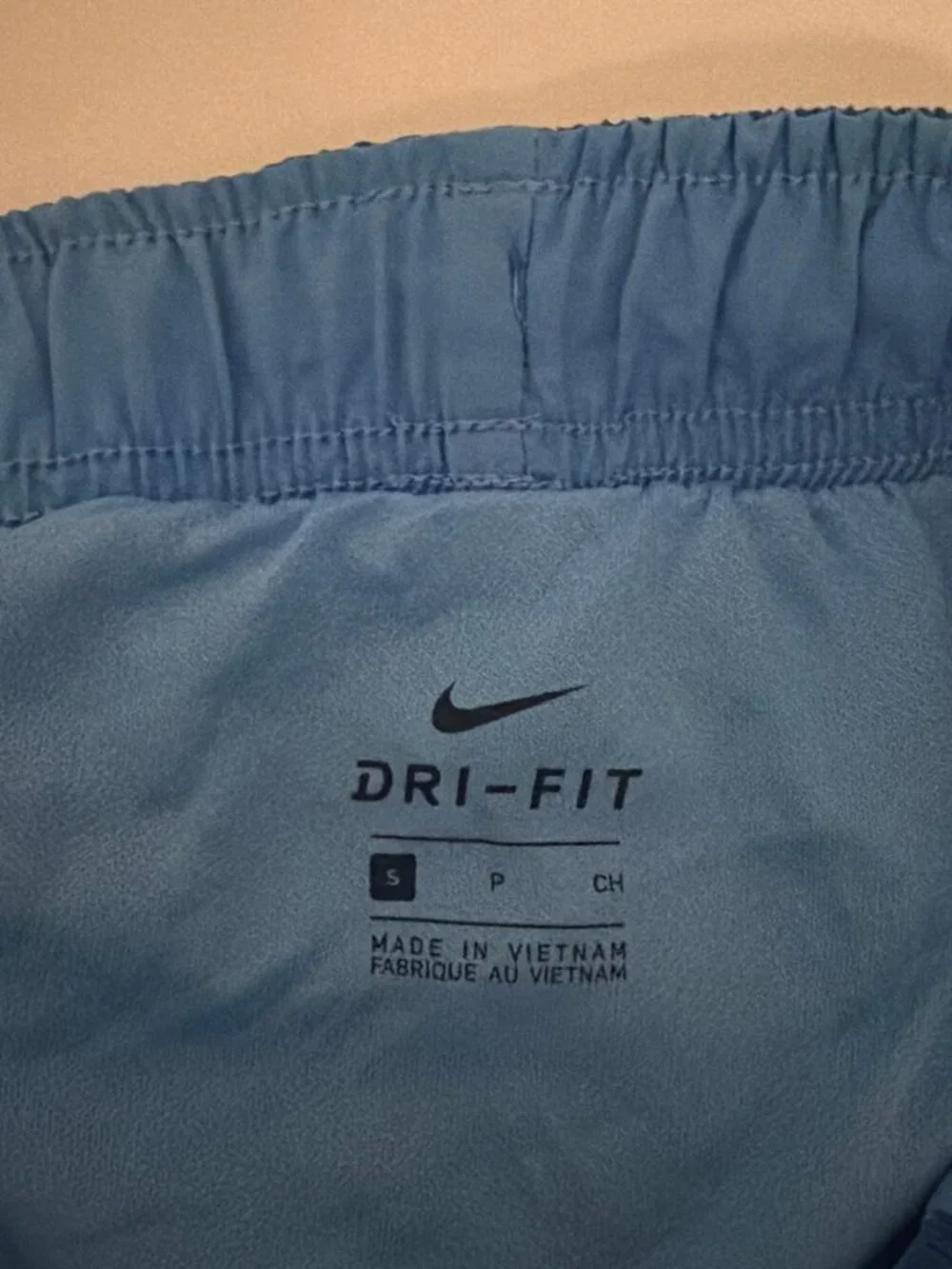 Nike blue running shorts